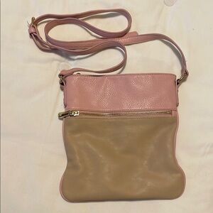 Charming Charlie Cross Body Blush Purse